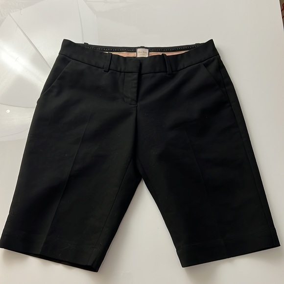 🩳 Talula Babaton black Bermuda shorts size 8 with pockets - Picture 2 of 13